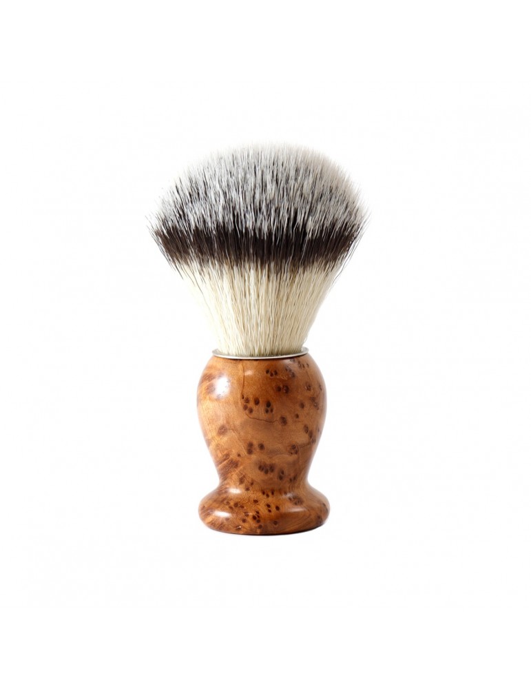 Shaving Brush / Thuja Wood / Synthetic Fiber