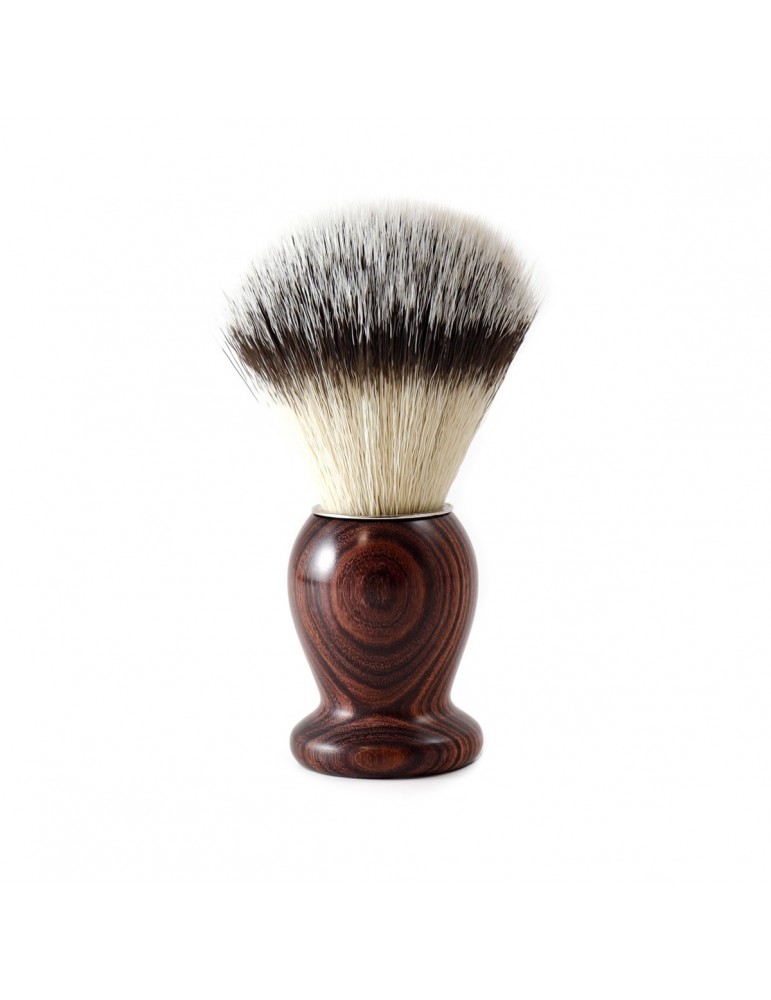 Shaving Brush / Purple Wood / Synthetic Fiber