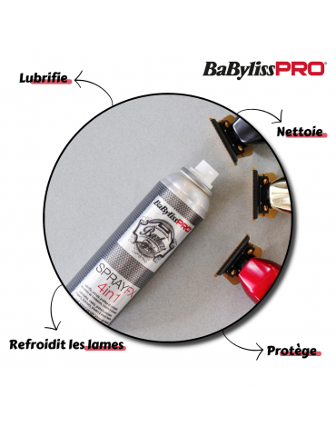 Sprayfx lubrifiant 4 en 1 BabylissPro