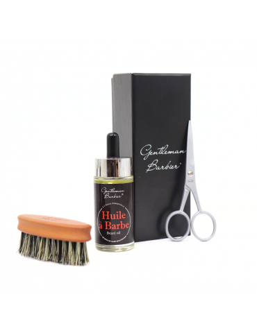 3-Part Set Beard Brush &...
