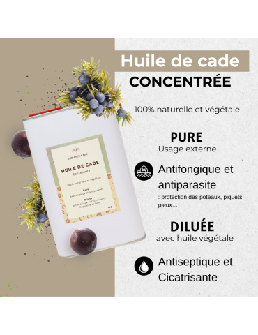Huile de Cade Concentrée