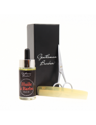 3-Part Set Beard Comb &...